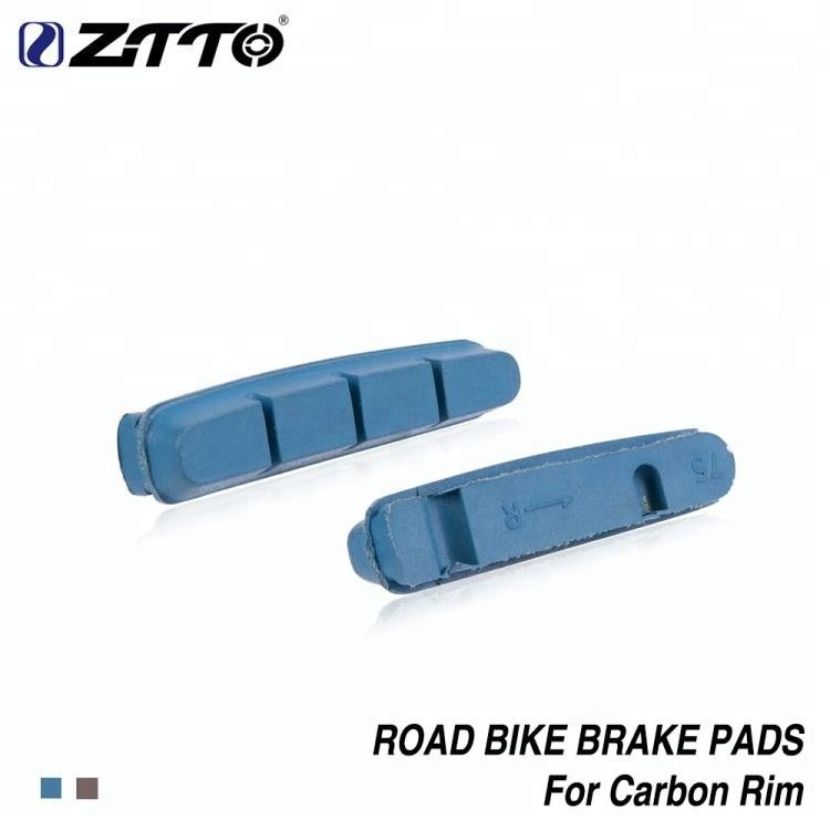ZTTO 1 Pair Road Bike Brake Shoes Pads for CARBON RIMS