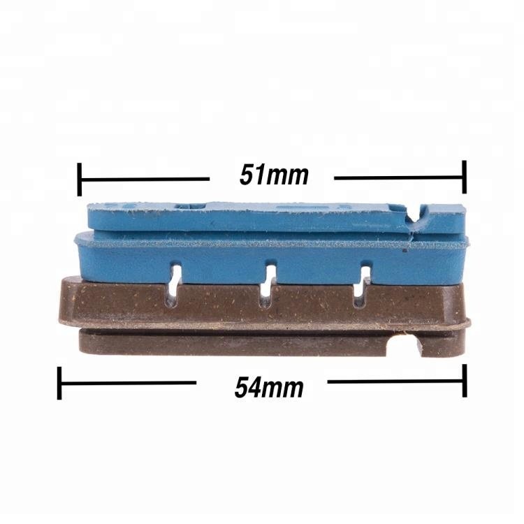 ZTTO 1 Pair Road Bike Brake Shoes Pads for CARBON RIMS