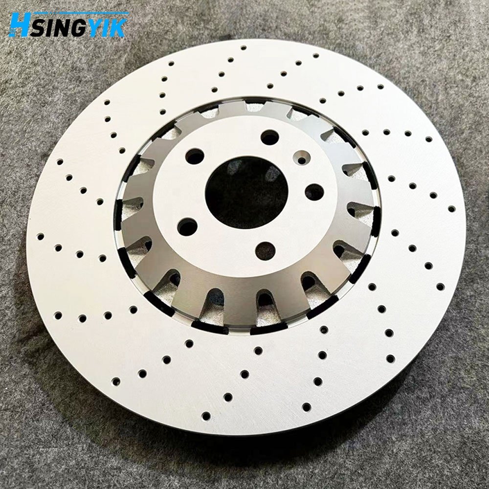 Hsingyik 4M0615301AM 375 MM Front Disc Brakes Rotor for Audi RS4 B9 RS5 Quattro 100.3384.70