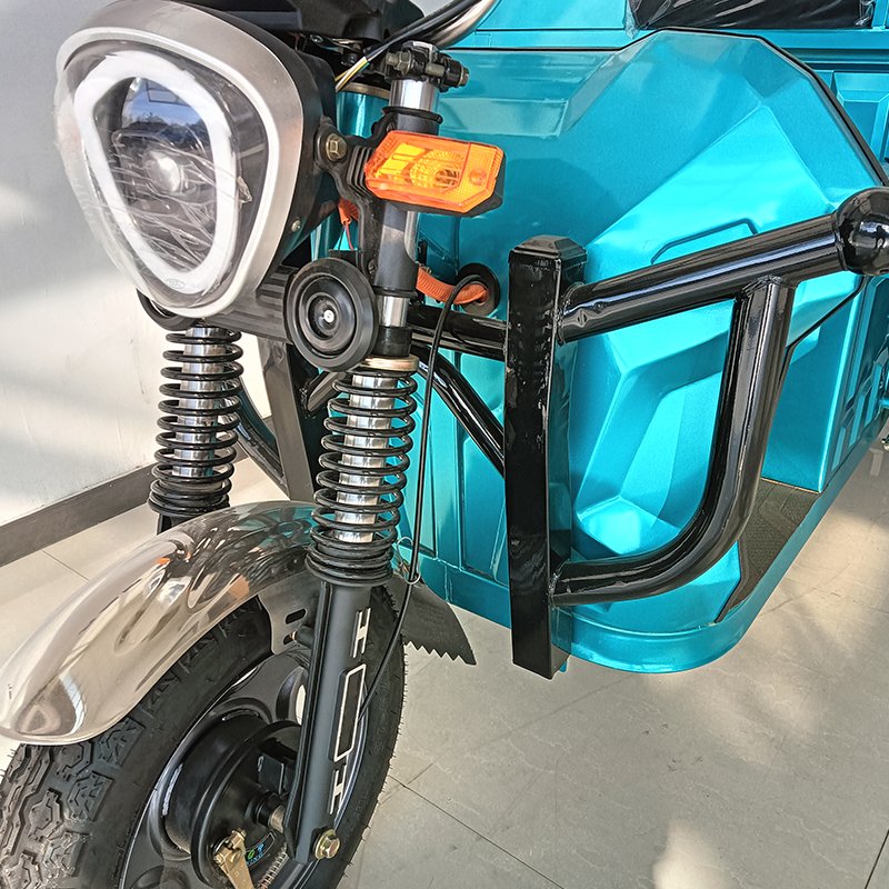 Three-wheeled Cargo Electric Tricycle New All Electric Cargo Tricycle High Range Cargo Tricycle