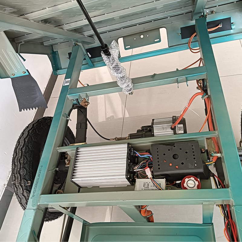 Three-wheeled Cargo Electric Tricycle New All Electric Cargo Tricycle High Range Cargo Tricycle