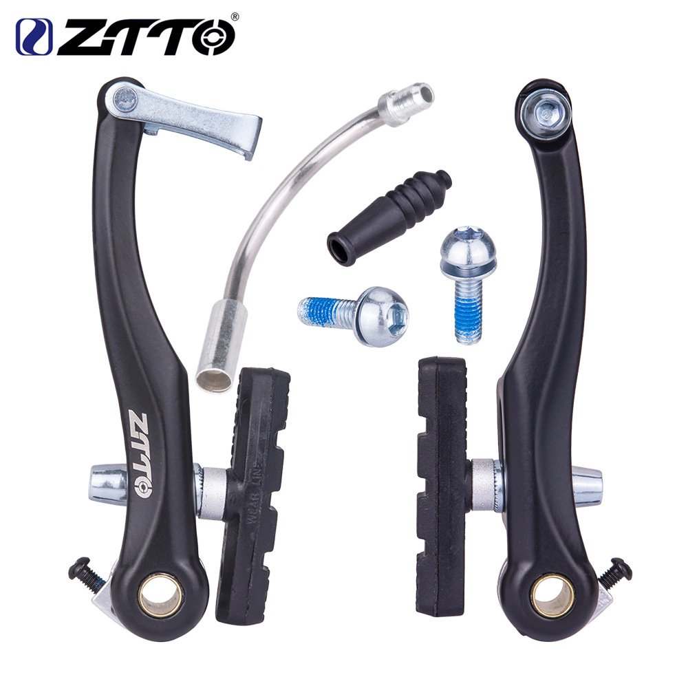 Aluminum 1 Pair MTB Mountain Bike V-Brake Caliper Bicycle Brake Pads V-brakes Accessories