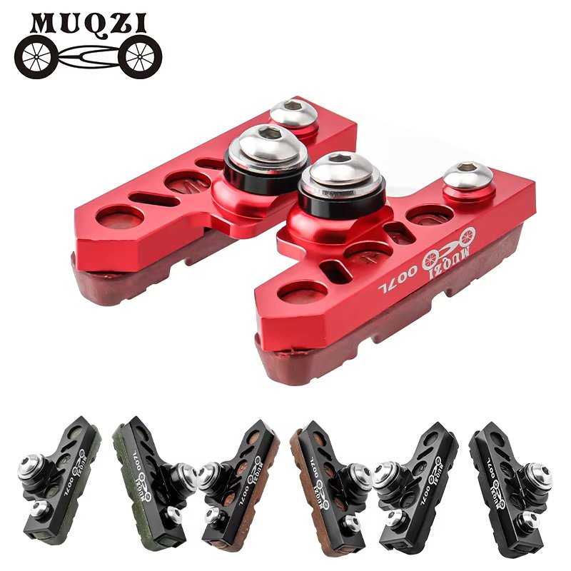 Extend Brake Pads Aluminum Alloy & Carbon Wheel Quiet Brake Shoes MTB Road Folding Bicycle Brake Pad Extend Adapter