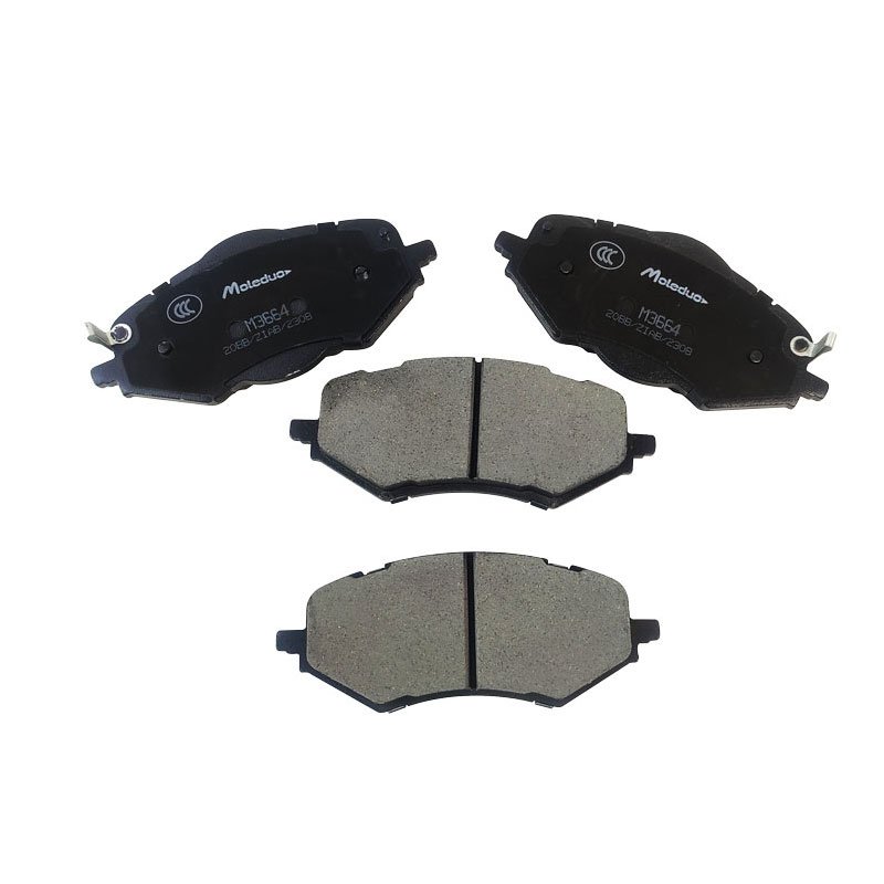 M3664 Moleduo Front Brake Pad Ceramic for DONGFENG YIXUAN No Dust No Noise B013148 GDB8361AT 5AP5519