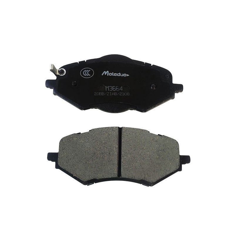 M3664 Moleduo Front Brake Pad Ceramic for DONGFENG YIXUAN No Dust No Noise B013148 GDB8361AT 5AP5519