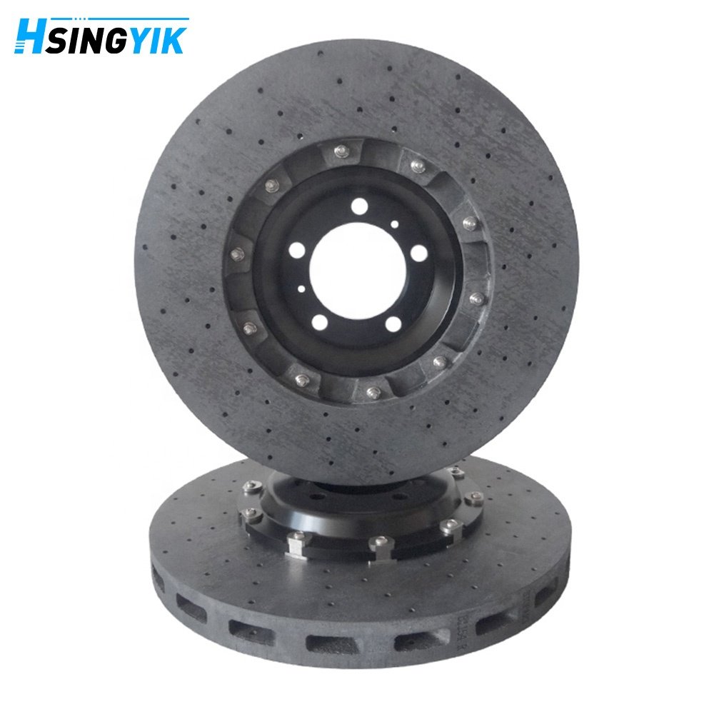 Upgraded Center Hat Carbon Ceramic Brakes Discs for Porsche Panamera 911 Turbo S Boxster Cayman Cayenne Macan Taycan