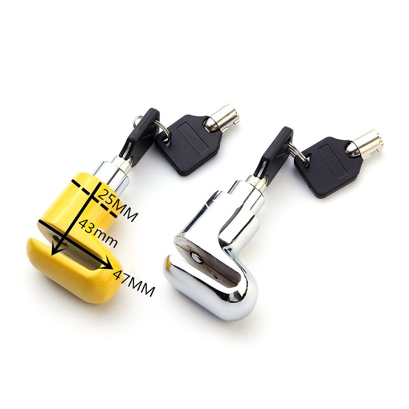 Anti Theft High Security Waterproof Bicycle Motorcycle Scooter Disc Brake Disc Lock