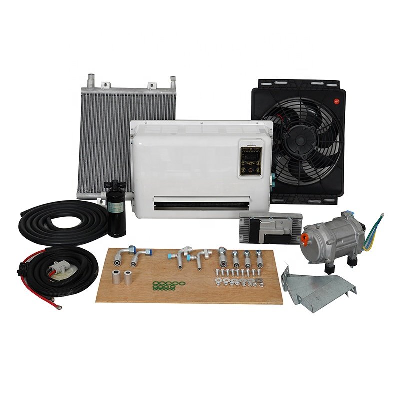 24V12V Outside Unit Split Hidden Parking Electric Inverter Car Parking Cooler Conditioning Air Conditioner