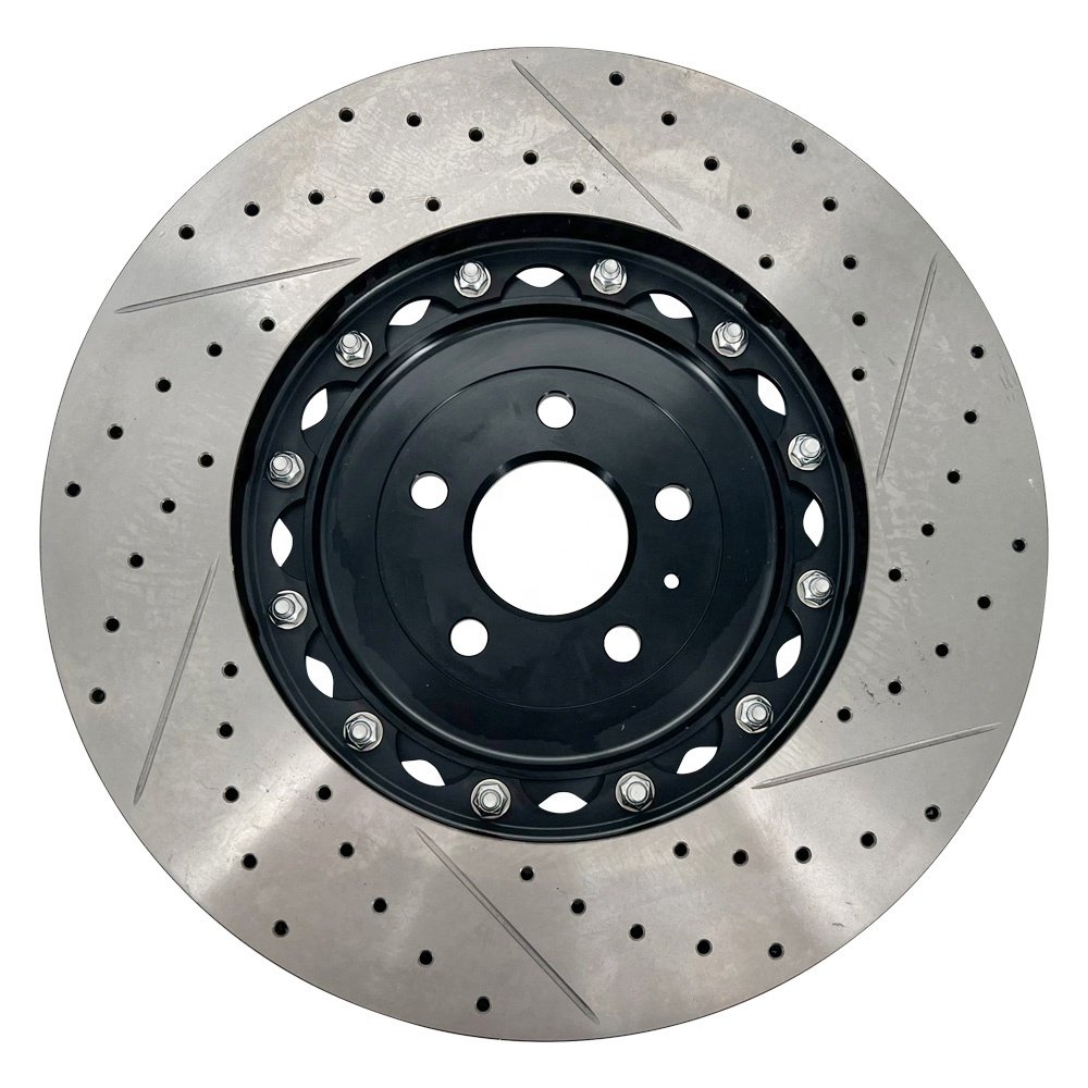 Auto High Carbon 2-Piece Brake Disc for Audi S6 S7 S8 400mm
