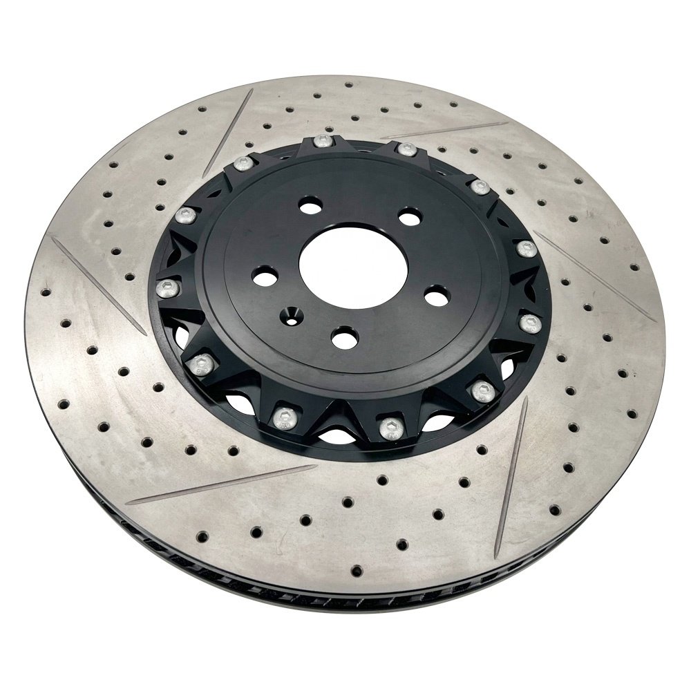 Auto High Carbon 2-Piece Brake Disc for Audi S6 S7 S8 400mm