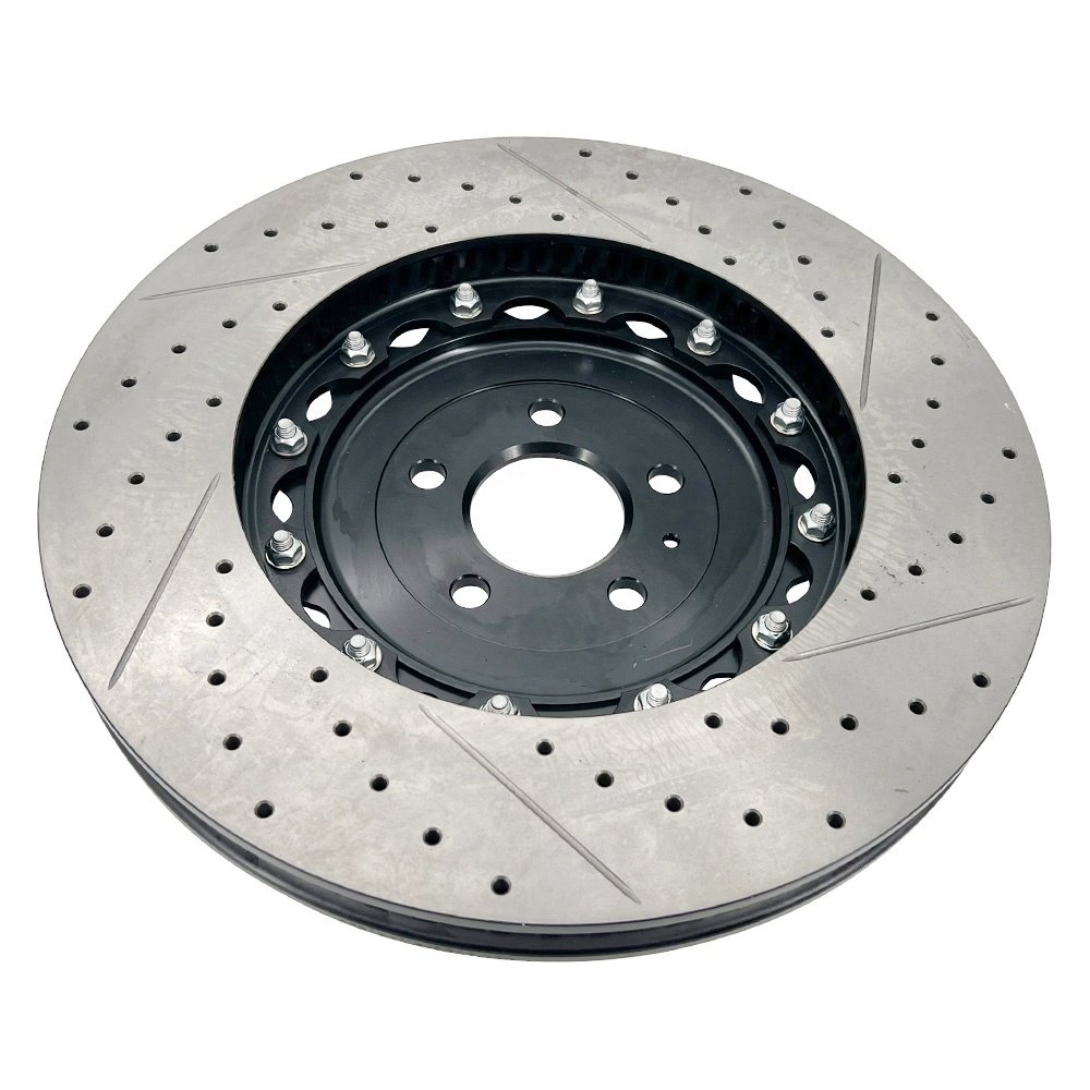 Auto High Carbon 2-Piece Brake Disc for Audi S6 S7 S8 400mm
