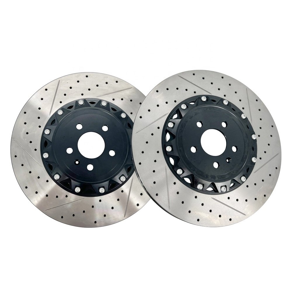 Auto High Carbon 2-Piece Brake Disc for Audi S6 S7 S8 400mm