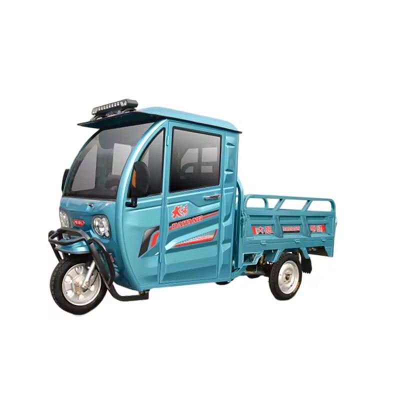 CHENLU High Power Electric Motorcycle Cargo 3 Wheel Tricycle for the Agricultural Products Transportation