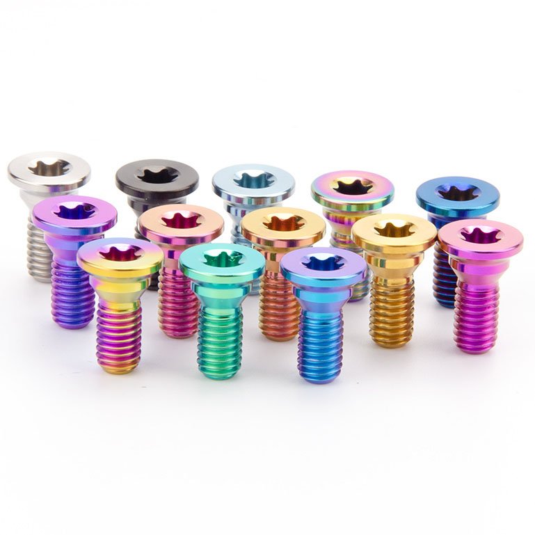TITST Road Bike Caliper C Brake for Bicycles Brake Caliper UT/DA Front and Rear Titanium Alloy Bolt Screw Kit