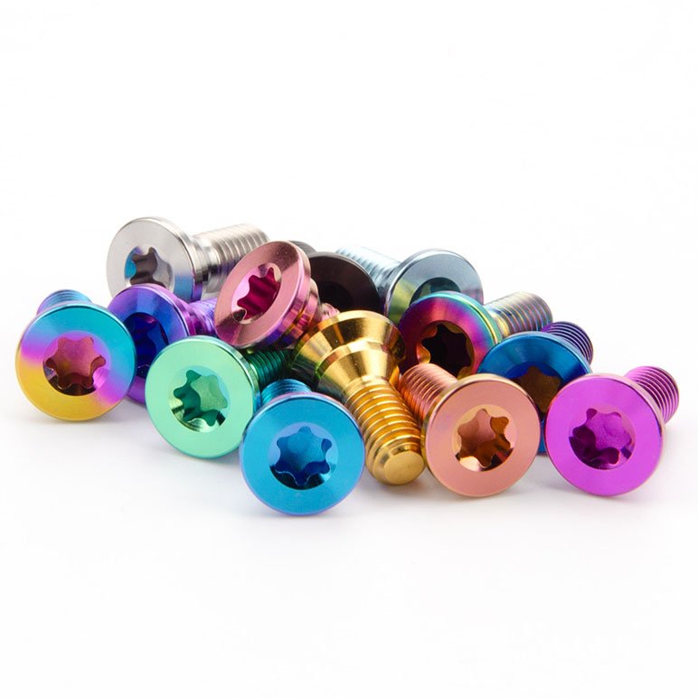 TITST Road Bike Caliper C Brake for Bicycles Brake Caliper UT/DA Front and Rear Titanium Alloy Bolt Screw Kit