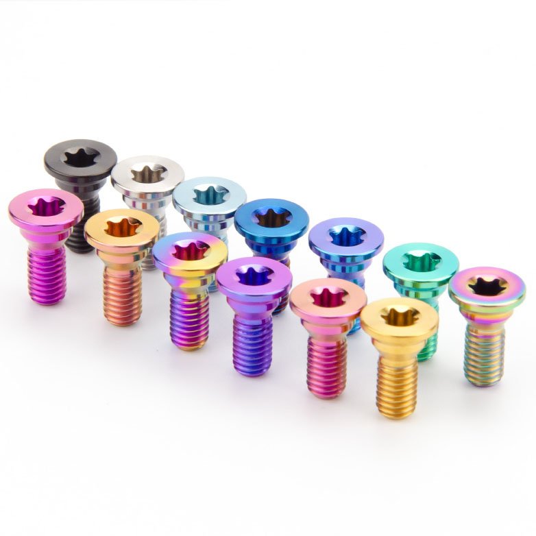 TITST Road Bike Caliper C Brake for Bicycles Brake Caliper UT/DA Front and Rear Titanium Alloy Bolt Screw Kit