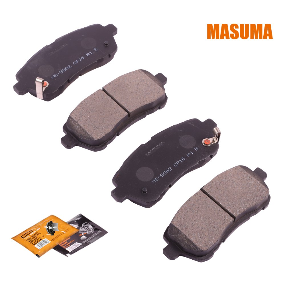 MS-5562 MASUMA Car Auto System 2Pair Set Brake Pads DFY1-33-28Z DFY1-33-28ZA 04465-B1310 D0YN-33-28Z