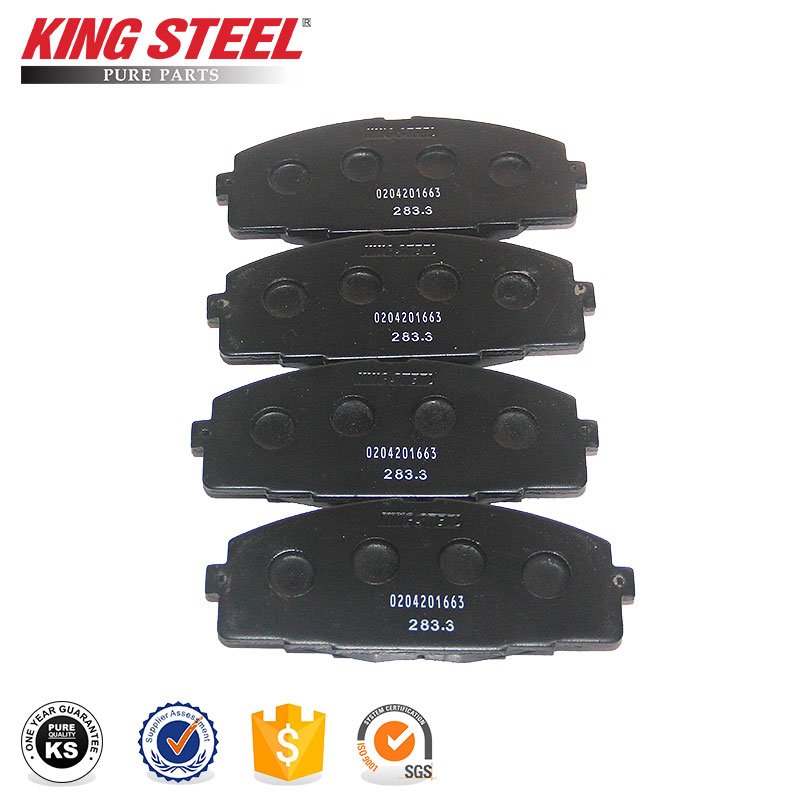 KINGSTEEL OEM 04465-26421 04465-26420 Manufacturer Best Price Front Auto Brake Pad for TOYOTA HIACE TRH203 KDH2 2.5D-4D