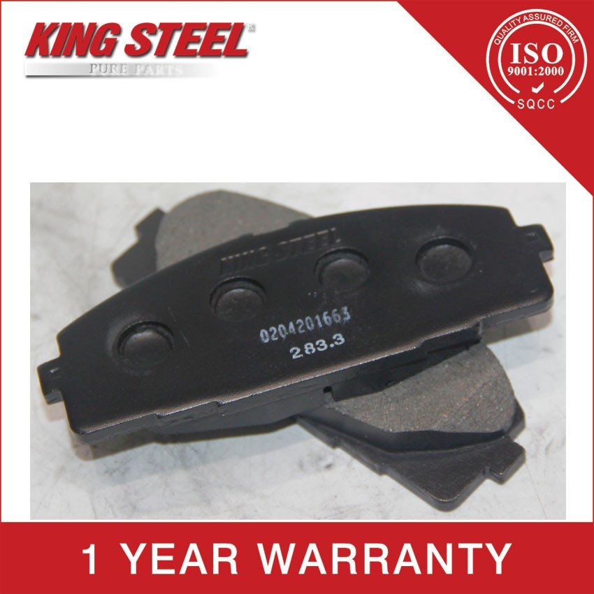 KINGSTEEL OEM 04465-26421 04465-26420 Manufacturer Best Price Front Auto Brake Pad for TOYOTA HIACE TRH203 KDH2 2.5D-4D