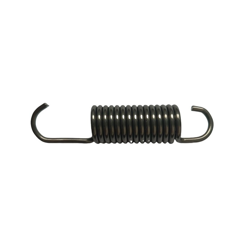 Custom Beryllium Copper Extension Spring Alloy Steel Coil Spiral Tension Spring for Industrial Use with Clutch Hook