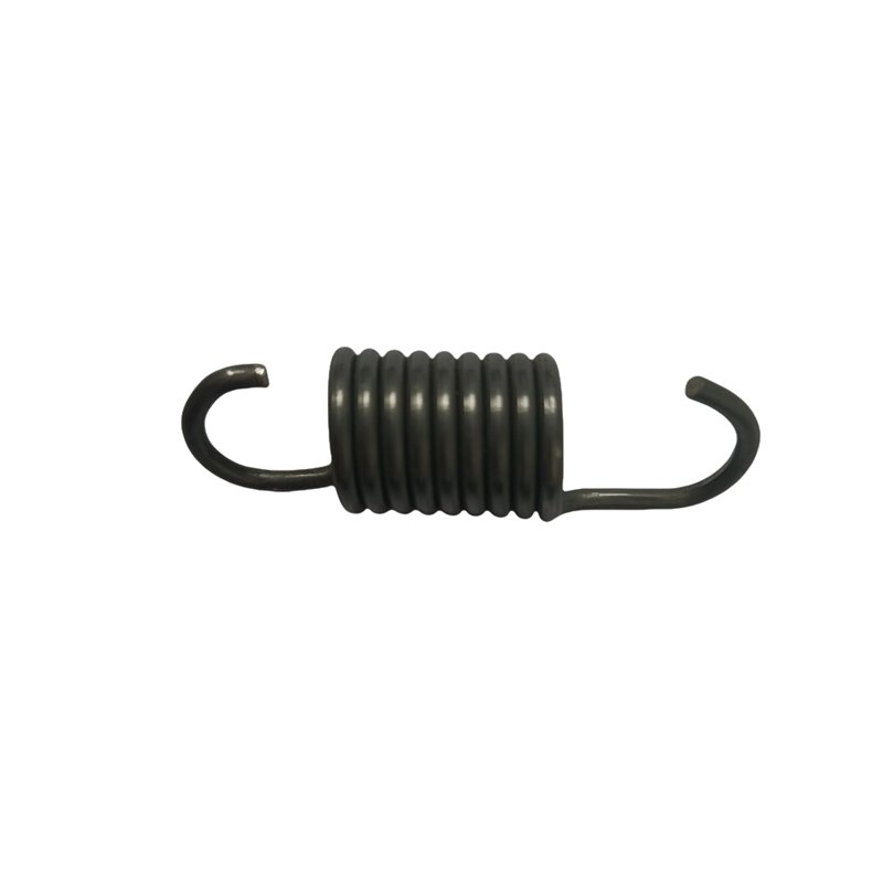 Custom Beryllium Copper Extension Spring Alloy Steel Coil Spiral Tension Spring for Industrial Use with Clutch Hook