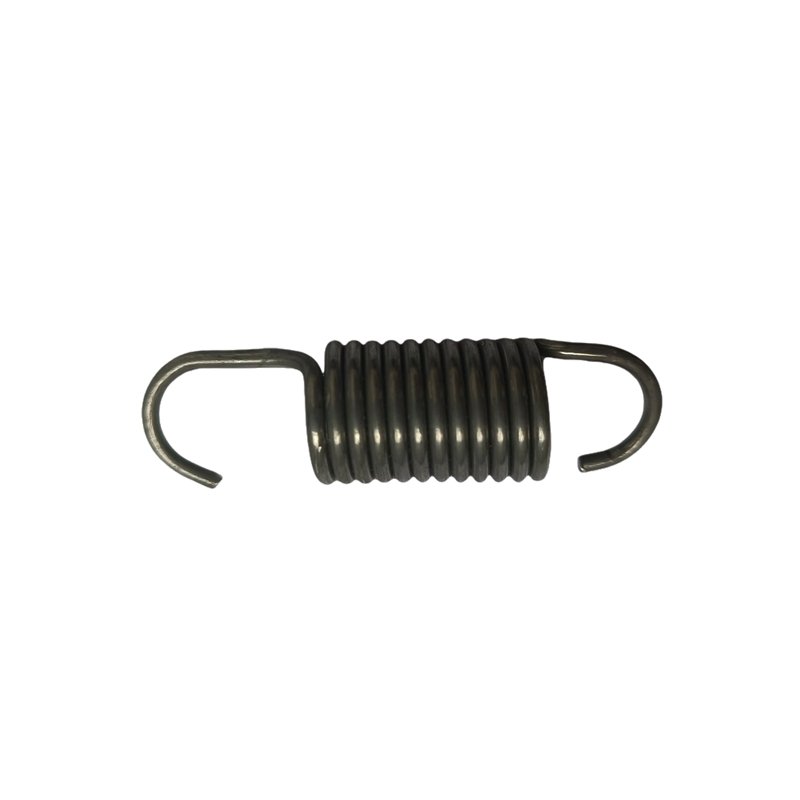 Custom Beryllium Copper Extension Spring Alloy Steel Coil Spiral Tension Spring for Industrial Use with Clutch Hook