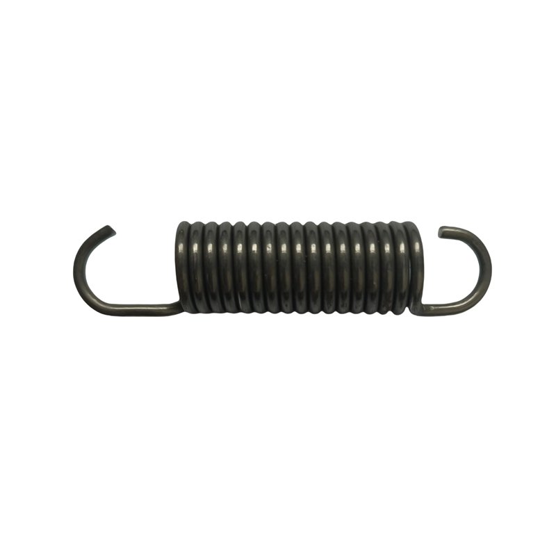 Custom Beryllium Copper Extension Spring Alloy Steel Coil Spiral Tension Spring for Industrial Use with Clutch Hook