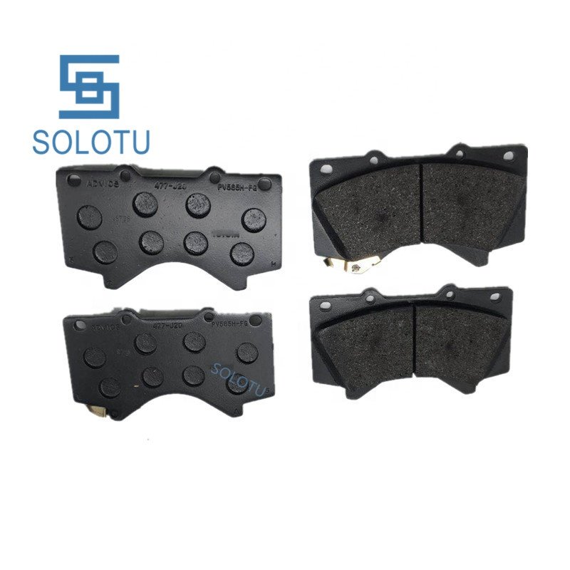 PAD KIT, DISC BRAKE, FRONT for LAND CRUISER (__J200) 1GR-FE 1UR-FE 2UZ-FE 04465-60280