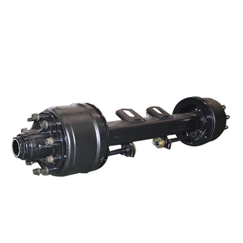 High Quality Semi Trailer Parts 13t American Type Hydraulic Tractor Torsion Semi Trailer Brake Drum Axle