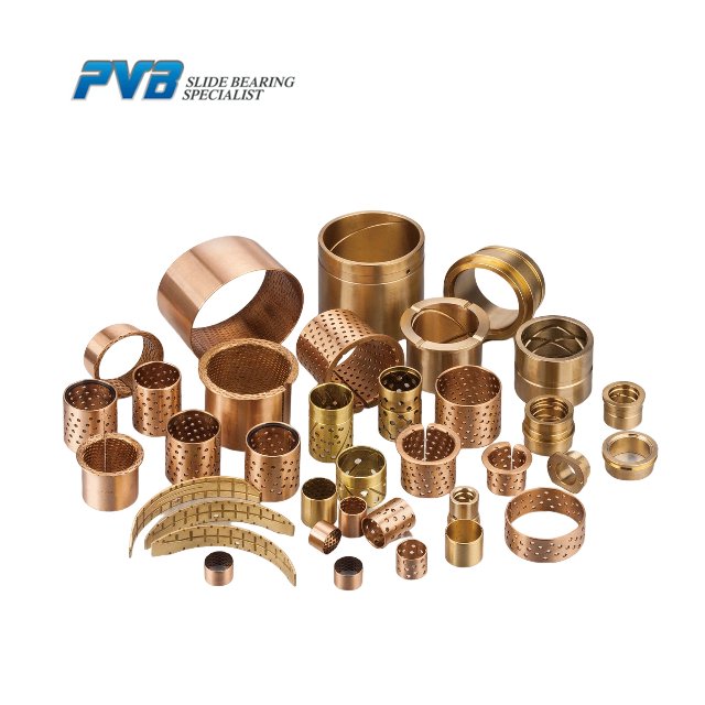 43043013 Sliding Brake Shaft Bushing 5018517 BRMR 20732519 Bronze Bush 732519 WB802 Trima Front Loader Bronze Plain Bearing