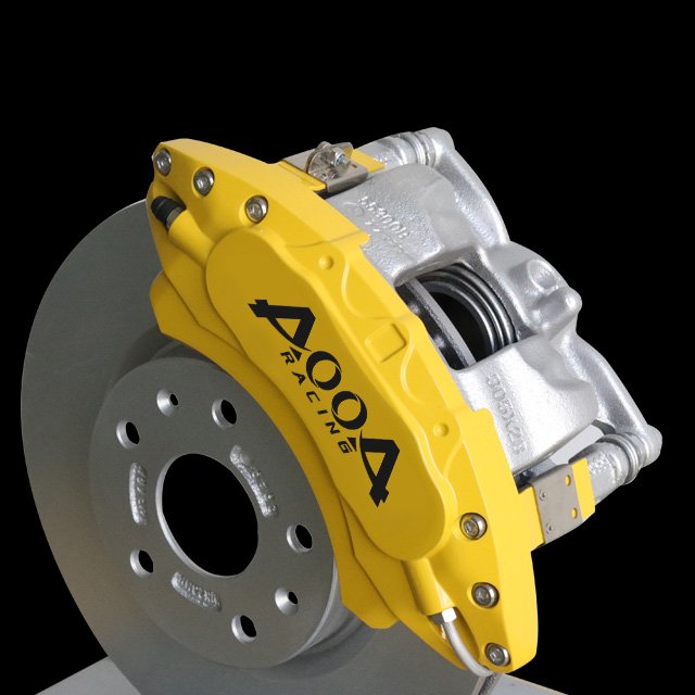 High Quality Cool and Cheap AOOA Brake Disc Aluminum Alloy Not Plastic Caliper Covers with Different Colors for Audi