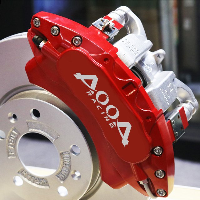 High Quality Cool and Cheap AOOA Brake Disc Aluminum Alloy Not Plastic Caliper Covers with Different Colors for Audi