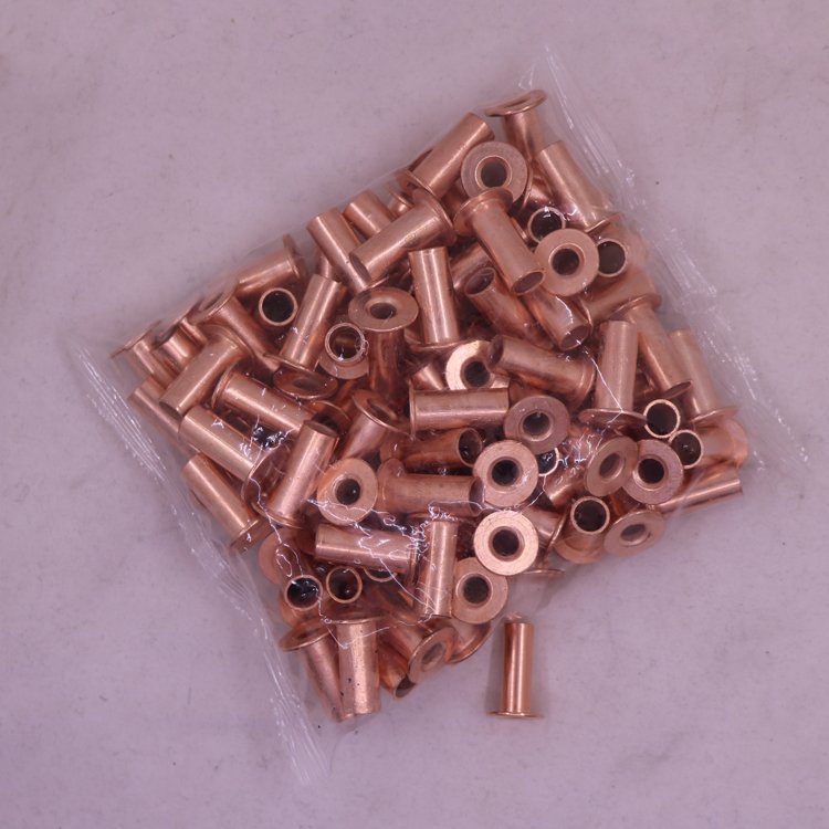 Excellent Quality Brass Tubular Brake Lining Rivets for Brake Lining Brake Shoe Assembly