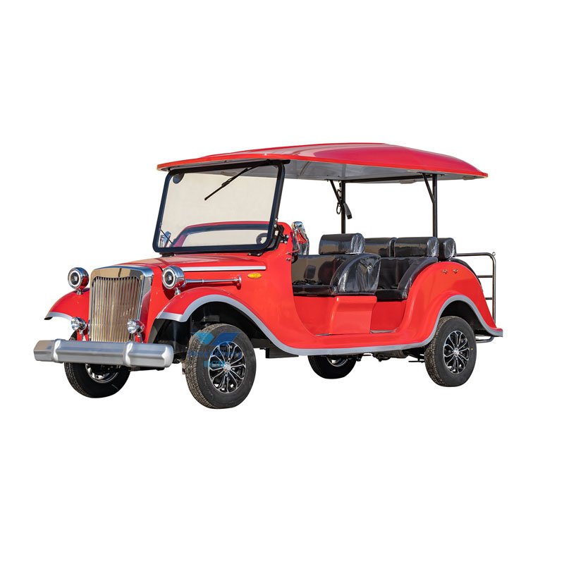 Electric Vintage Car for Airport Classic Car for City Tour Sightseeing Trolley with CE