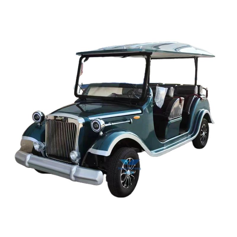Electric Vintage Car for Airport Classic Car for City Tour Sightseeing Trolley with CE