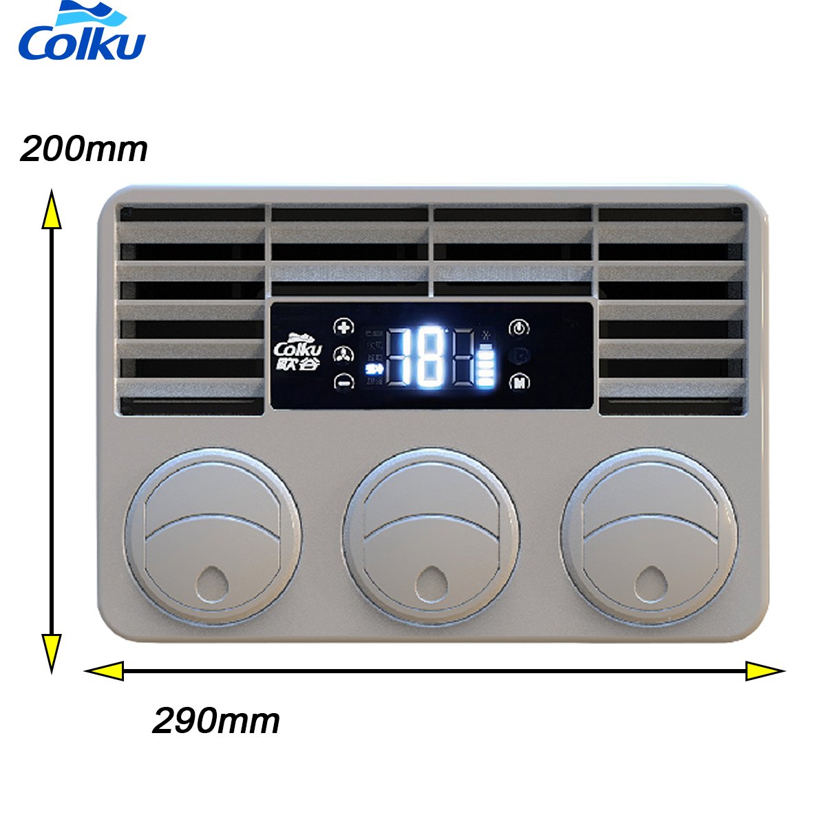 All in One Electrical Rooftop Mounted Car Ac Unit 12V air Conditioner Parking Cooler for Truck Use
