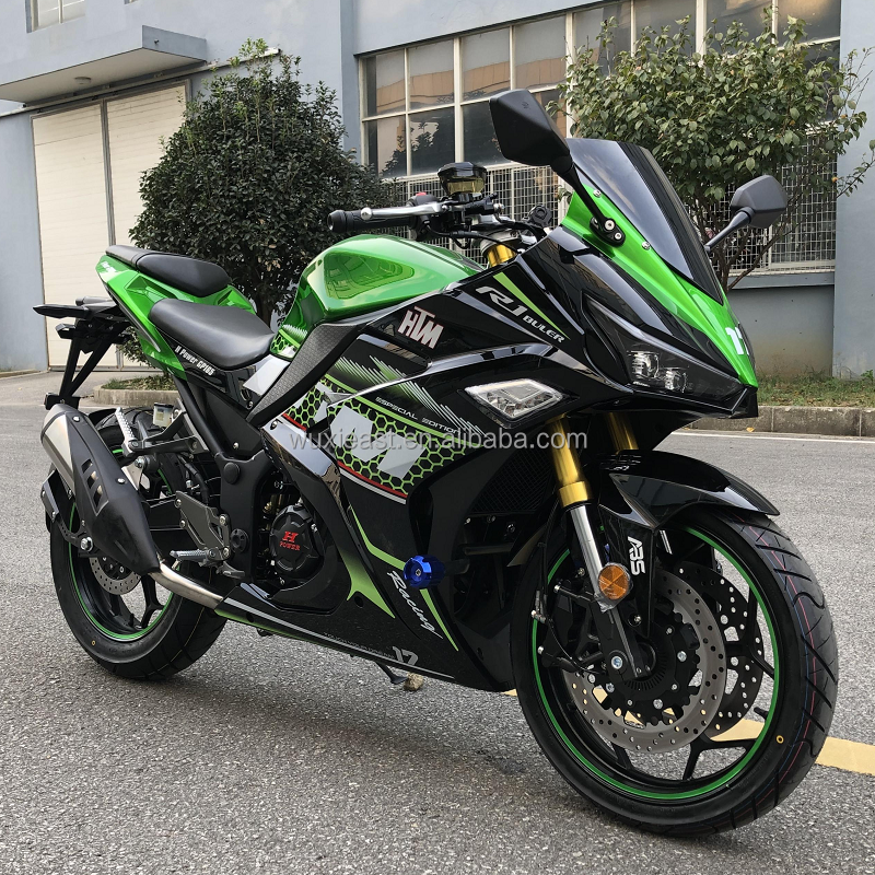 Brand New V6 Electric Racing Motorcycle High Speed 70~180KM/H 8000W Power 72V Voltage with LCD Instrument and LED Lights