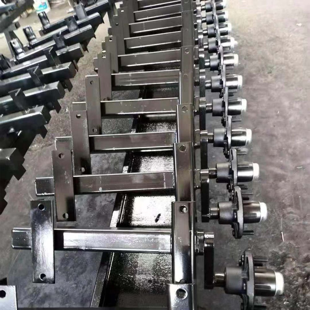 Trailer Rubber Torsion Half Axle with Electric Drum Brake