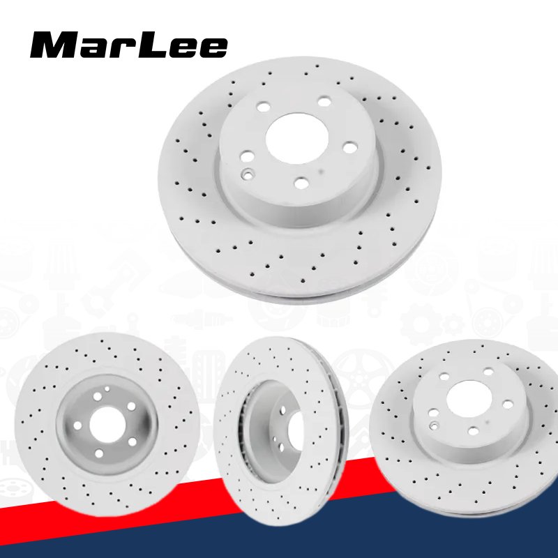 MarLee Auto Parts 2204210912 Front Electric Scooter Disc Brake for Mercedes benz W220 S280 S320 S350 bmw E66
