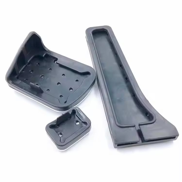 QSF Brake Fuel Accelerator Pedal Cover Kit Car Accessories for Mercedes-Benz C/CLS/E/GLK/SLK
