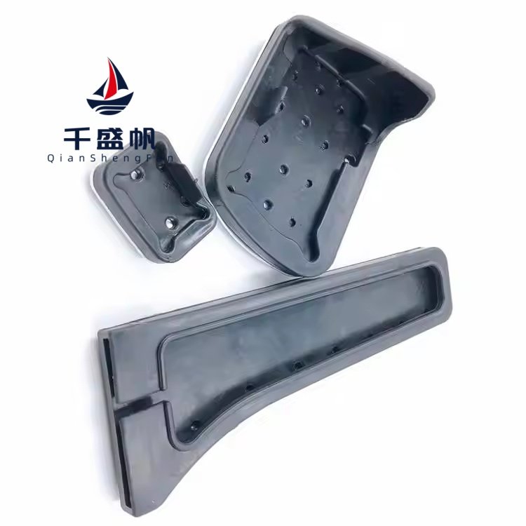 QSF Brake Fuel Accelerator Pedal Cover Kit Car Accessories for Mercedes-Benz C/CLS/E/GLK/SLK
