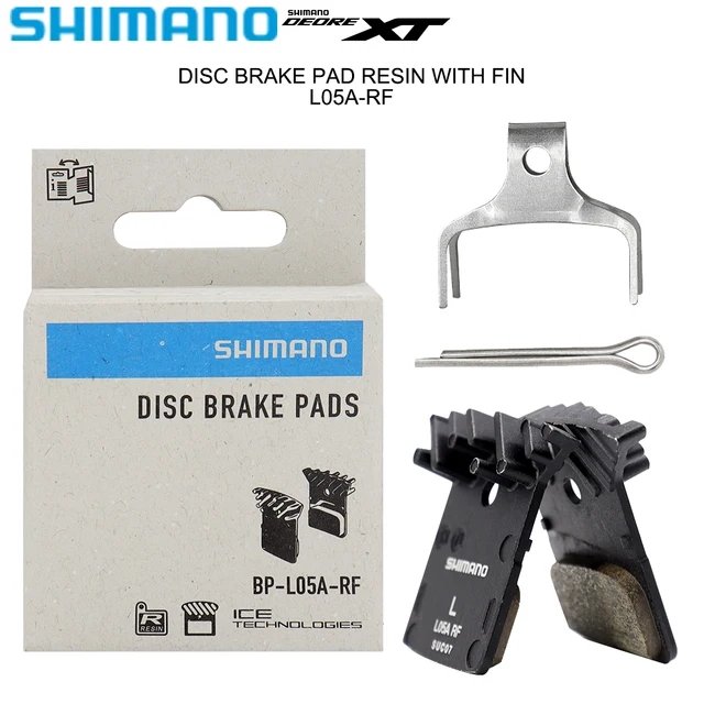 SHIMANO L05A Bicycle Brake Pads for MTB Road Bike L05A-RF Resin Brake Pad for M8100 M7100 R9150 R7100 R8050 GRX Original Parts