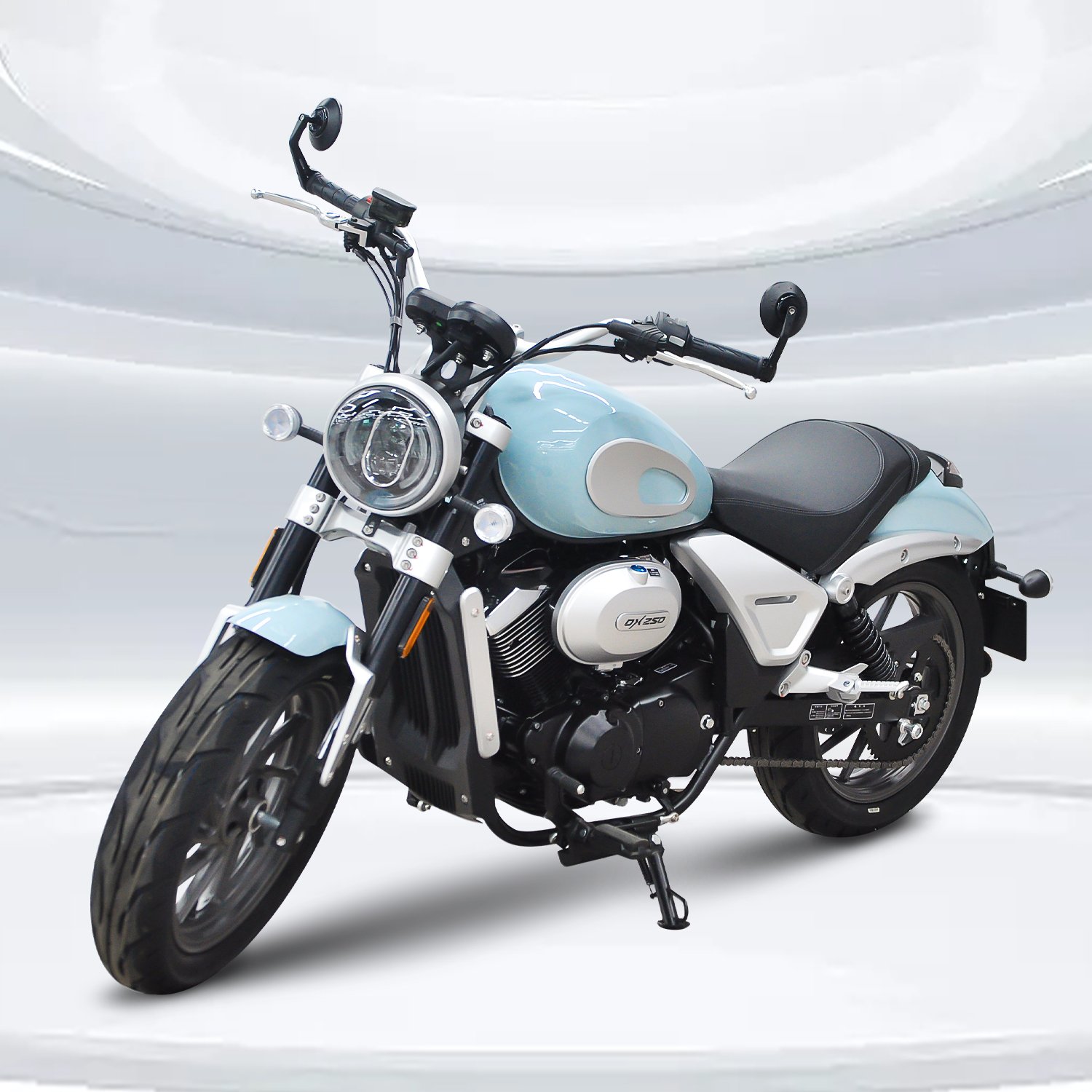 2023 New Custom Gasoline 250 Cc Motorcycle Racing Retro Motorcycle Cheap Prtrol Motor Direct Supply Sport Scooter