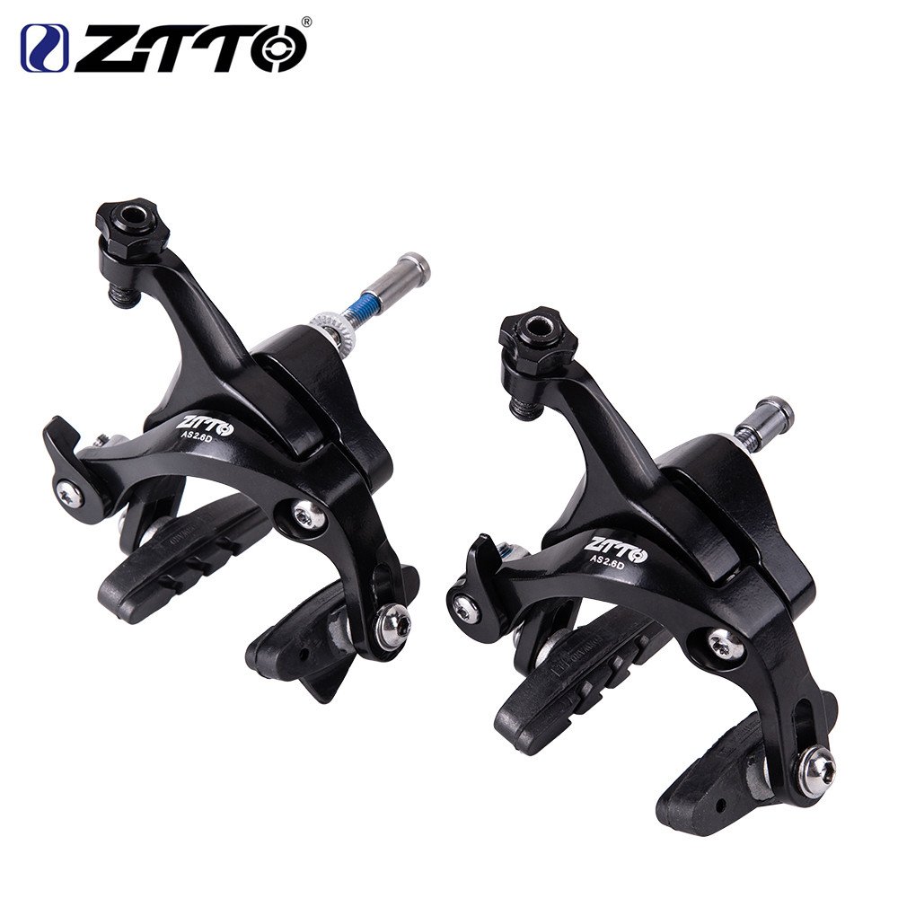 ZTTO Road Bike Brake Dual Pivot Caliper Folding Bicycle Side Pull Rim Brake Center Mount Front Rear Vs 105 R7000