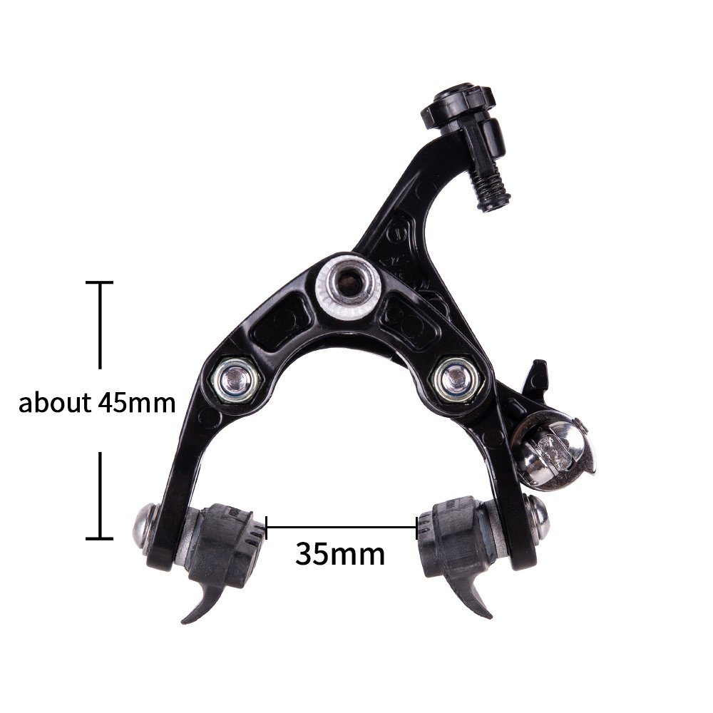 ZTTO Road Bike Brake Dual Pivot Caliper Folding Bicycle Side Pull Rim Brake Center Mount Front Rear Vs 105 R7000