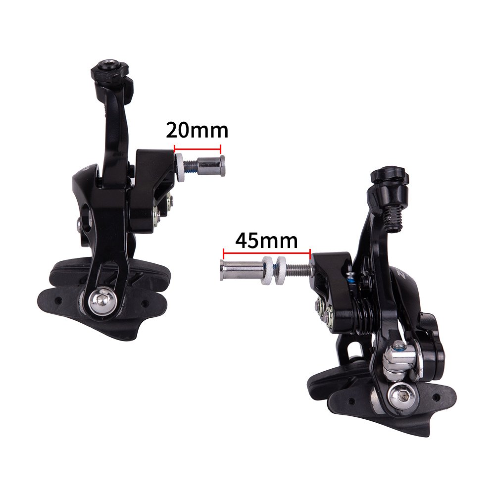 ZTTO Road Bike Brake Dual Pivot Caliper Folding Bicycle Side Pull Rim Brake Center Mount Front Rear Vs 105 R7000