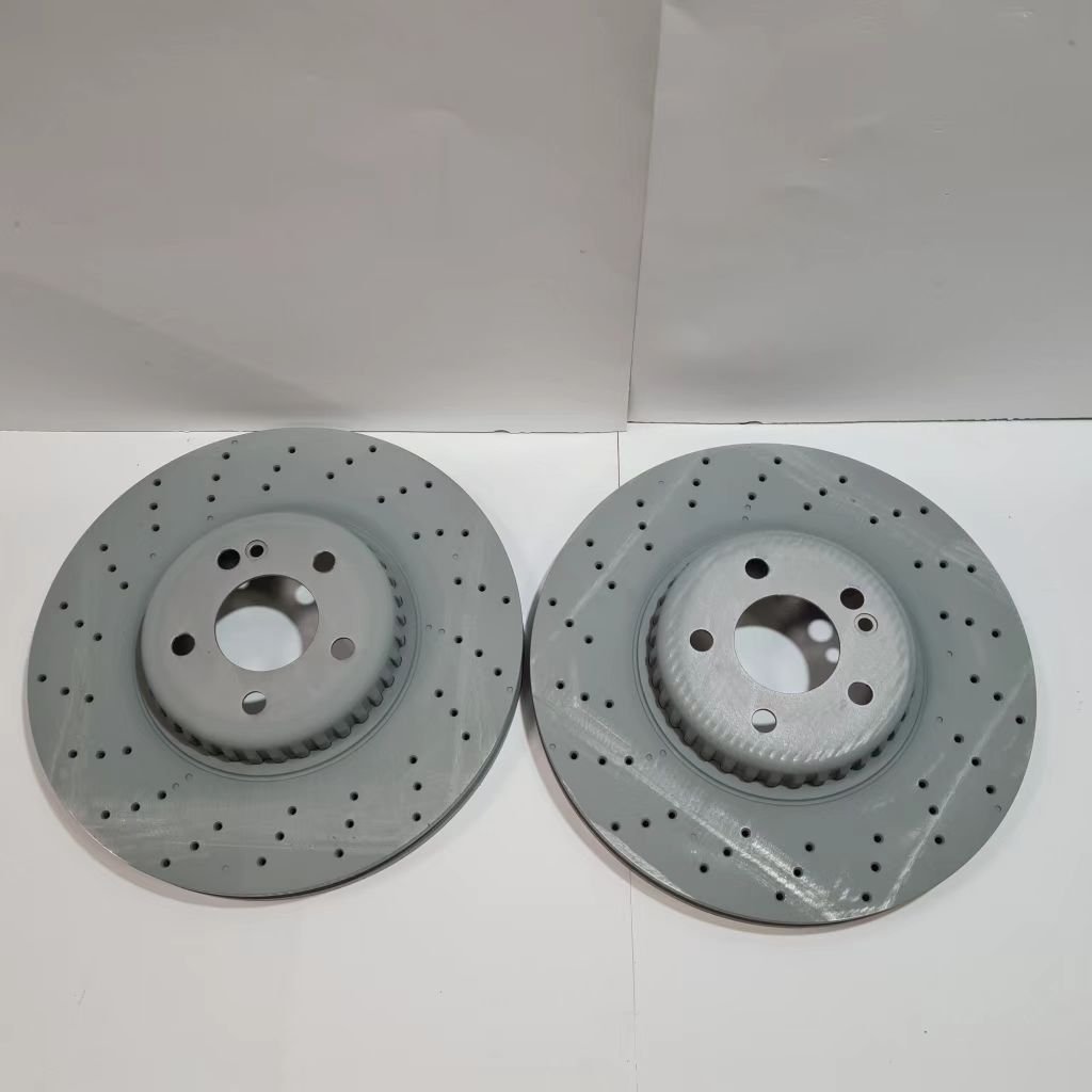 Front342*32mm Auto Brake Systems Brake Rotors Disk 2224200172 for Mercedes W222 AMG Break S-Class (W222, V222, X222) S320 LS350