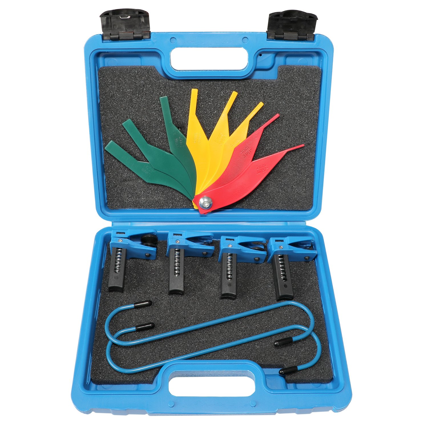 Brake Caliper System Maintenance Repair Tool Set Brake Tool Car Automotive Brake Pad Measure Ruler Tool