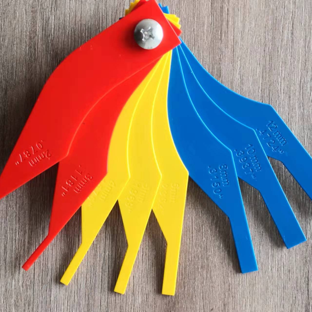 Multi-functional OEM Hot Sale Brake Pad Thickness Gauge Steel/plastic/ Aluminum Alloy Universal Car Brake Thickness Gauge