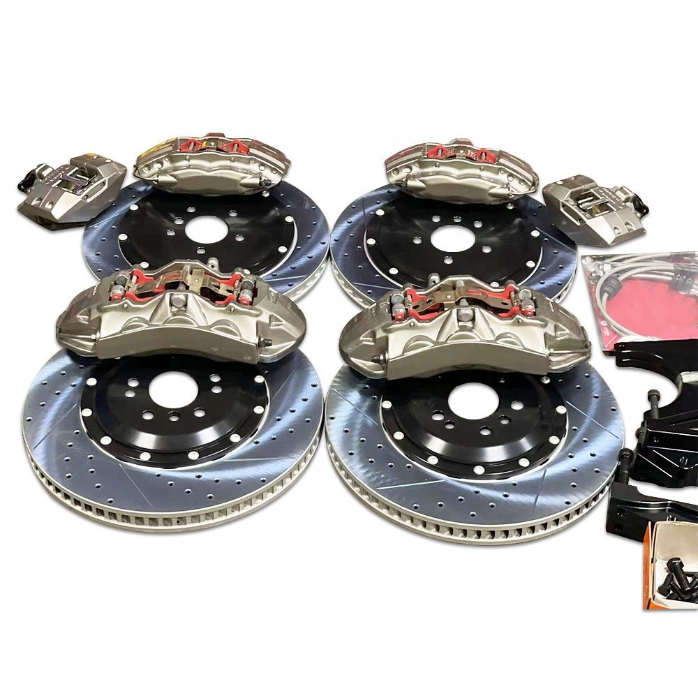 Hsingyik Upgrade Electronic Handbrake Brake Kits 330MM 355MM 380MM Rear Brake Rotor With Calipers Customizable